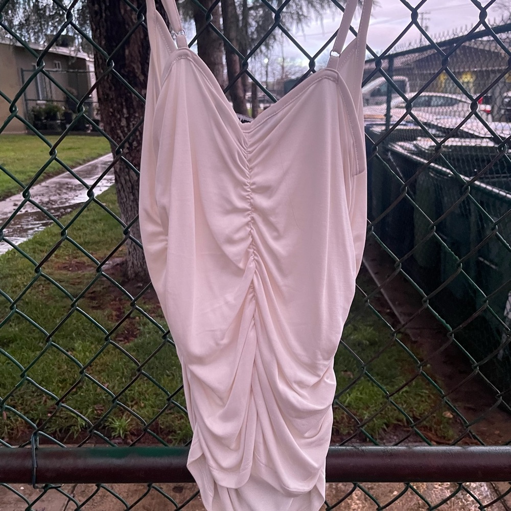 BCBG scrunch top